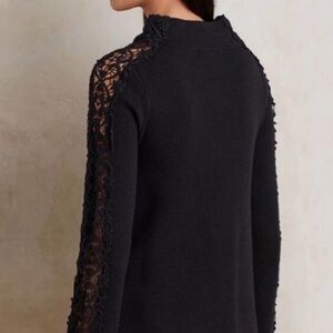Knitted & Knotted Black Sweater